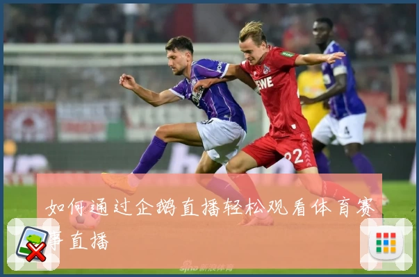 如何通过企鹅直播轻松观看体育赛事直播
